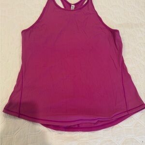 Lululemon  Pink Racerback Tank Top